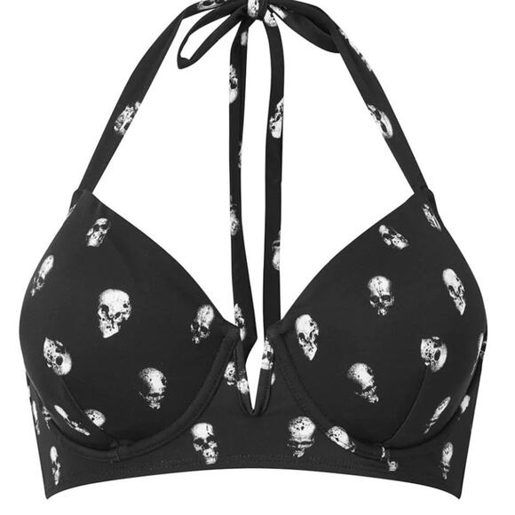 KillStar 4X Skull 💀 Bikini Bra - Picture 4 of 11